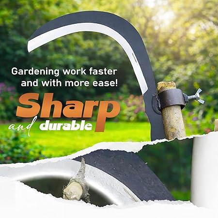 Grass Sickle Cutter Head — Sharp Alloy Steel Blade | Ghas & Jhadiyan Kato Asaani Se